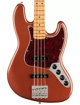 НОВИНКА Fender Player Plus Jazz Bass — Aged Candy Apple Red (011) 011 Player Plus Jazz Bass Maple Fingerboard Aged Candy Apple Red