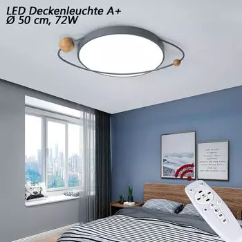 НОВИНКА XQ-302 серо-зеленый светодиодный потолочный светильник с дистанционным управлением, регулировка цвета и яркости, акриловый плафон, металлический каркас, окрашенный в серо-зеленый цвет. Eurotondisplay