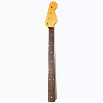 НОВЫЕ лицензированные детали Fender для P Precision Bass NECK Rosewood PRF Allparts NEW Fender Licensed for P Precision Bass NECK PRF