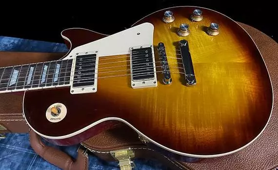 НОВЫЙ ! 2022 Gibson Les Paul 60's Standard Iced Tea - официальный дилер - всего 9 фунтов Les Paul Standard '60s