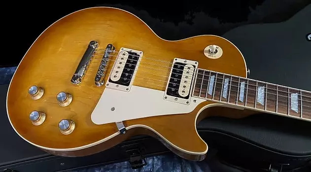 НОВЫЙ! 2023 Gibson Les Paul Classic - Honeyburst - официальный дилер - гарантия - 9,6 фунтов