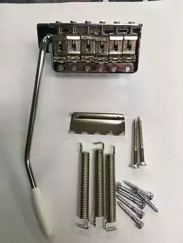 НОВЫЙ МОСТ FENDER 50s RI STRATOCASTER TREMOLO В СБОРЕ С ТЯЖЕЛЫМ БЛОКОМ 2 3/16" Вибрато tremolo bridge