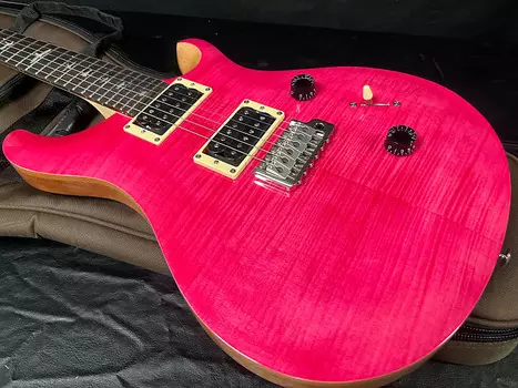 НОВЫЙ!! PRS SE Custom 24 Bonnie Pink Официальный дилер!! 7,55 фунта Делюкс сумка для концерта
