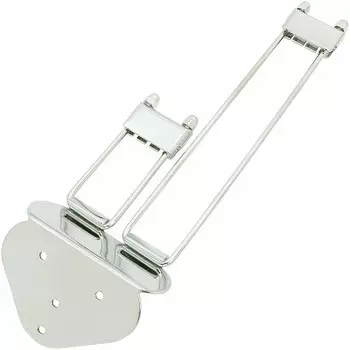 НОВЫЙ струнодержатель Frequensator Trapeze для гитар Hollowbody/Archtop/Jazz - НИКЕЛЬ Allparts NEW Frequensator Trapeze Tailpiece for Hollowbody/Archtop/Jazz Guitars - NICKEL