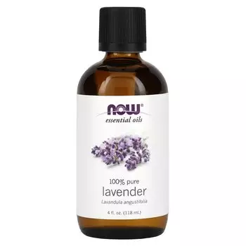 NOW Foods эфирные масла лаванда 118 мл (4 жидк. унции)