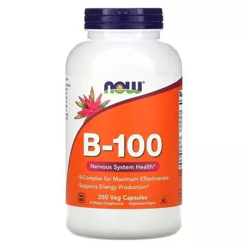 Now Foods B-100 250 капсул в растительной оболочке