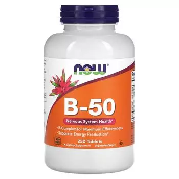 Now Foods B-50 250 таблеток