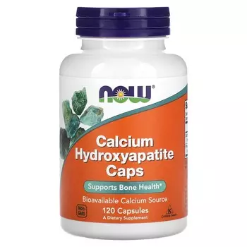 Now Foods Calcium Hydroxyapatite Caps 120 капсул
