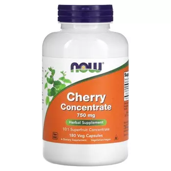 Now Foods Черемуха 750 мг 180 вегетарианских капсул