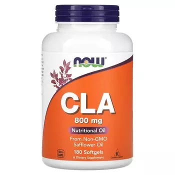 Now Foods CLA 800 мг 180 мягкие капсулы