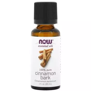 Now Foods Essential Oils эфирное масло коры корицы 30 мл (1 жидк. унция)