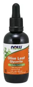 Now Foods, Глицерит оливковых листьев — оливковый лист, 59 мл