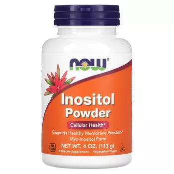 NOW Foods, инозитол, порошок, 113 г