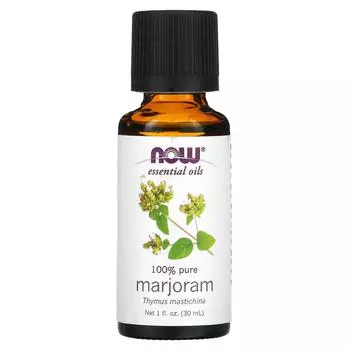Now Foods Эфирные масла 100% чистое масло душицы 1 жидкая унция (30 мл)