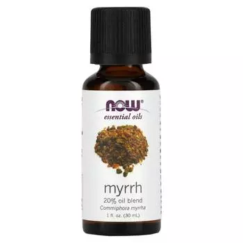 Now Foods Эфирные масла 20% масло мирры 30 мл