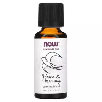 Now Foods Эфирные масла Мир и гармония 1 жидкая унция (30 мл)
