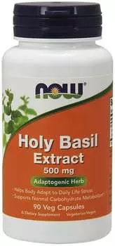 Now Foods, Экстракт базилика, тулси, витамин B