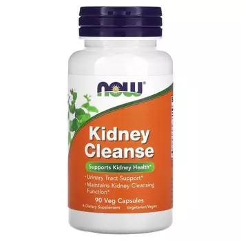 NOW Foods Kidney Cleanse, 90 растительных капсул