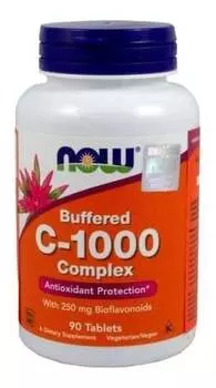 Now Foods, Комплекс витамина С-1000, 90 таблеток