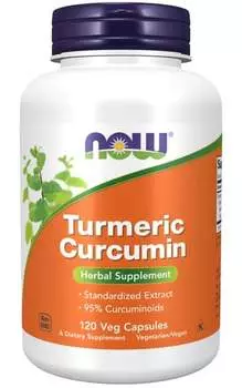 Now Foods, Куркума и куркумин 665 мг, 120 капсул. Inna marka