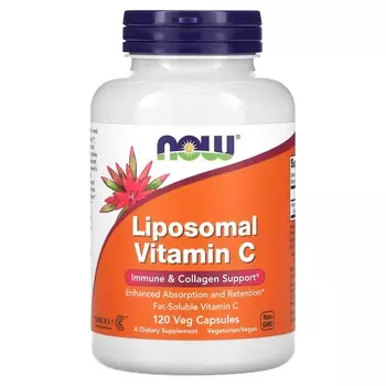 NOW Foods Липосомальный витамин C 120 растительных капсул