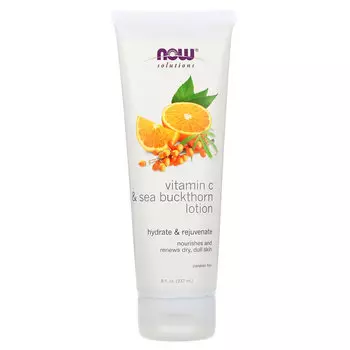 NOW Foods, Лосьон с витамином C и облепихой, 8 жидких унций (237 мл)