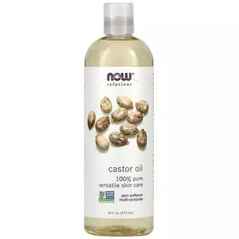 Now Foods Now Foods Solutions касторовое масло (Castor Oil) 16 унций (473 мл)