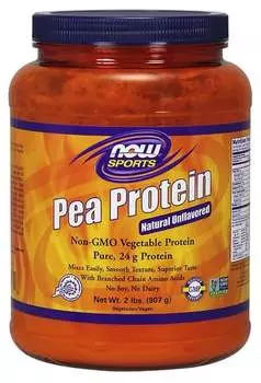 NOW Foods - Pea Protein, Гороховый протеин, без вкуса, порошок, 907 г Inna marka