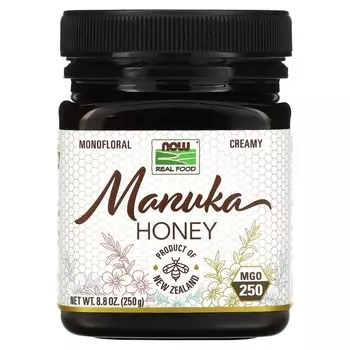 Now Foods Real Food Manuka Honey MGO 250 8.8 oz (250 g)