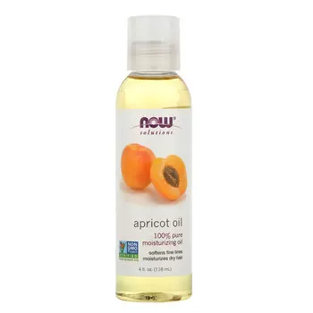 NOW Foods, Solutions, Абрикосовое масло, 118 мл