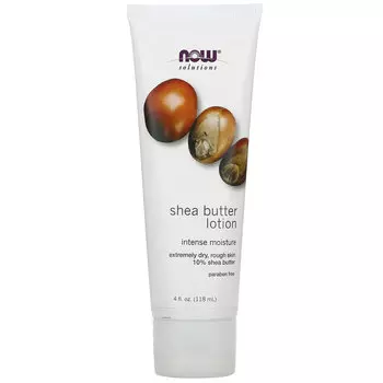 NOW Foods, Solutions, Лосьон на основе масла ши, 118 мл