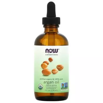Now Foods Solutions масло арганы 4 жидкие унции (118 мл)