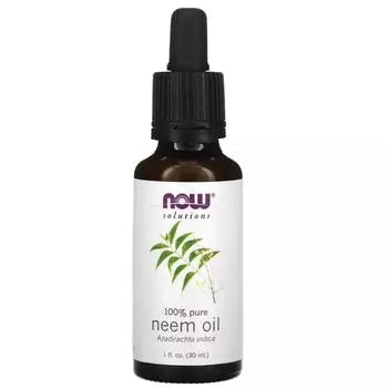 Now Foods Solutions масло семян маргозы 1 жидкая унция (30 мл)
