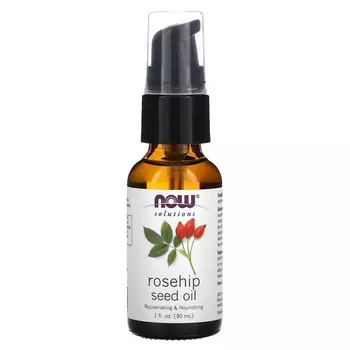 NOW Foods, Solutions, масло семян шиповника, 30 мл