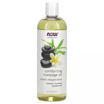 Now Foods Solutions расслабляющее массажное масло 16 жидких унций (473 мл)