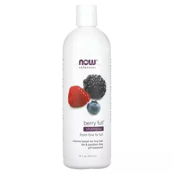 Now Foods Ягодный шампунь 16 жидких унций (473 мл)