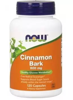 Now - Корица корицы - 120 капсул.