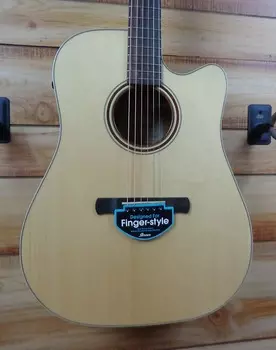 Новая акустическая электрогитара Ibanez AWFS300CE Fingerstyle с открытыми порами и чехлом