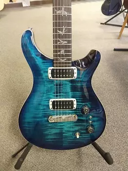 Новая электрическая гитара PRS Paul Reed Smith Paul's Guitar цвета синий кобальт с жестким футляром PRS DGT