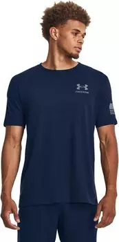 Новая футболка со знаменем свободы Under Armour, цвет Academy/Steel