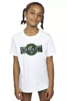 Новая хлопковая футболка Outlaw Boss Star Wars, белый