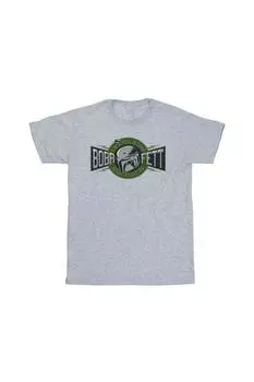 Новая хлопковая футболка Outlaw Boss Star Wars, серый