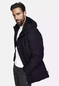 Новая канадская парка с флисовой вставкой на внутренней стороне воротника New Canadian, синий