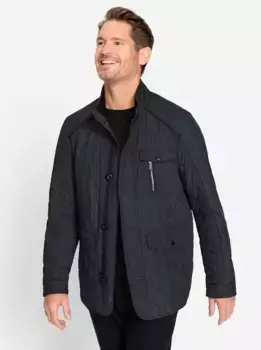 Новая канадская стеганая куртка, без капюшона New Canadian, цвет морской волны