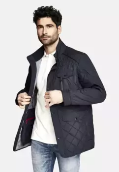 Новая канадская верхняя куртка "ВСЕ СЕЗОН", с трикотажной вставкой на внутренней стороне воротника New Canadian, синий