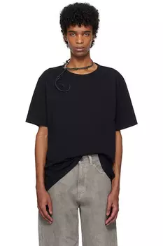 Новая коробка футболки Our Legacy, черный