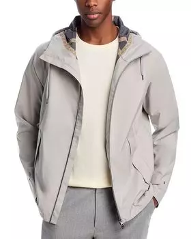 Новая короткая куртка от дождя Herno, серый