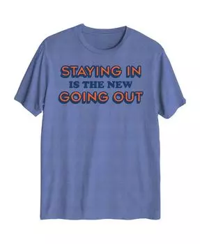 Новая мужская футболка с рисунком Hybrid для выхода в свет AIRWAVES, синий