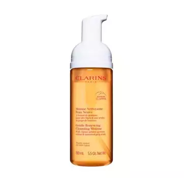 Новая пенка для очищения кожи Mousse Nettoyant Peau Neuve Clarins, 150 ml