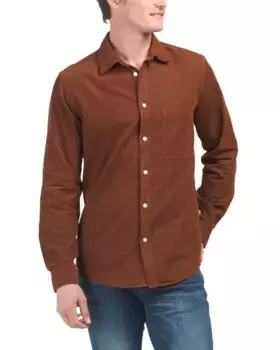 Новая вельветовая рубашка Arne 5120 Classic Nn07, цвет Mahogany